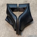 Karl Lagerfeld Karl Langerfeld Black Slip On Mule Heels Size 9.5 Photo 2