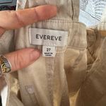 Evereve  Beth wide leg Linen Blend Overalls in Barely Beige 27 Photo 4
