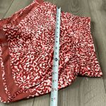 Athleta NWOT 3” High Rise Mesh Racer Run Burgundy Leopard Shorts Size XXS Photo 9