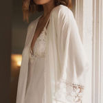 Flora Nikrooz Anthropologie slip and robe Photo 0