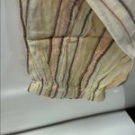 l*space L* Tan Notched Collar Crop Button Down Shirt Photo 2