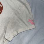 Pam & Gela Y2K Vibe Love Day Embroidered Tee Shirt Size Small Juicy Couture Photo 4