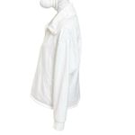 Beyond Yoga  Trek Half Zip Pullover White Fleece Women’s Size Medium Photo 2