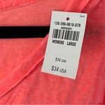 Abercrombie & Fitch Neon Highlighter Coral Pink-Orange Shirt Large NWT Photo 5