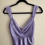 Mate the Label Runaway The‎ Label Purple Slip Dress Cowl Neck Maxi XS Party Cocktail Evening Photo 5