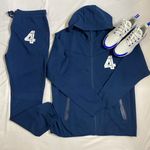 True Hustler 4 Lyfe Ocean Blue #4 2 Piece Tech Jogging Suit Photo 0