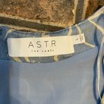 ASTR  the label Modena Floral Print Side tie Ruffle Maxi dress Size L Photo 6