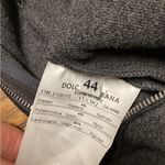 Dolce & Gabbana  virgin wool skirt. Charcoal gray. Size 44. Photo 7