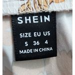 SheIn  Floral‎ Flutter Sleeve Babydoll Crop Top Ruffle Summer Blouse Size S/4 Photo 2