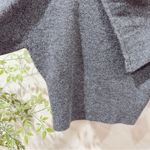 ASTR  Wylie Foldover Cold Shoulder Wool Blend Sweater Charcoal One Size NWT Photo 2