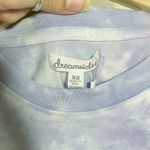 Pink Blue & Purple Tie Dye Crop Top Size XS NWT Photo 3