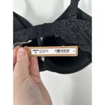 SKIMS  Fits Everybody Lace T Shirt Wing Bra Onyx Underwire Padded Black Size 34D Photo 2