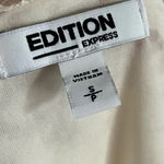 EXPRESS Edition  • Ivory Cream Lace Cutout Dress Photo 9