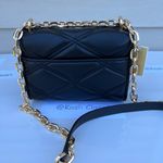 Michael Kors  Black Serena Small Flap Shoulder Bag Photo 4
