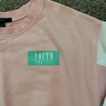 Forever 21 Pink and White Sweatshirt Photo 1