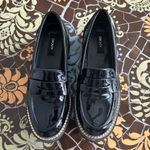 DKNY BLACK PATENT LEATHER LIAFER Sz: 5.5 Photo 2