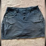 Athleta ‎ Womens Ridge Corduroy Skirt Blue Gray Mini Pockets Steel Size M Photo 2