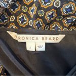 Veronica Beard Sacchi Token Print Mini Dress Long Sleeve 2 Photo 3