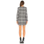Cupcakes And Cashmere Fernando Jacket Small Black White Houndstooth Preppy Photo 4