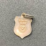 VTG Cook Forest PA Sterling Silver Souvenir Shield Charm Enamel Made In Germany Green Photo 3