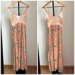 Rococo Sand Faye Floral Maxi Dress Medium New With Tags Pink Photo 1