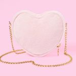 Stoney Clover Lane NWT Blush pink  x Target terry cloth heart crossbody bag! Photo 1