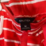Nautica  red white stripe mini skirt. Photo 1