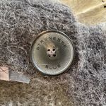 STRENESSE Mohair Wool Cardigan Sweater Gray Size 6 Photo 3