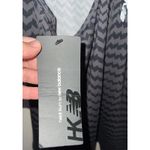 New Balance  Heidi Klum Printed Essential Tank Gray/Black Chevron Print M‎ NWT Photo 3
