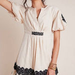Anthropologie  Orla Embroidered Mini Dress size 2‎ Photo 0