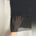 Piazza Italia Twist Back Black Blouse Small Photo 4