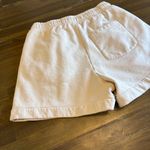 & Other Stories & Other Stories Cream Sweat Shorts Drawstring Pull On Stretch Khaki EU 36 Photo 7