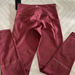Lilybod  Women’s Maroon Side Pockets Leggings Photo 6