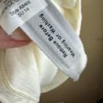 J.Crew NWT  White Swiss Dot Sheer Sleeve Silk Blend Cotton T-Shirt Top Size XS Photo 5