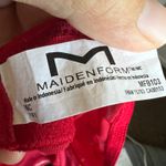 Maidenform Red Lace Sheer Babydoll‎ Top Y2K 2000s Coquette Romantic Soft Girl Small Photo 3