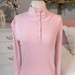Jones New York  Signature Pink Cotton Long Sleeve Womens Small Photo 1