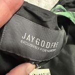 Jay Godfrey Size 6 Green Black Abstract Sheath Dress Cocktail Party City Wedding Photo 6