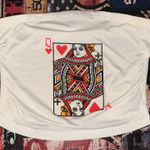 Queen of Hearts Tube Top White Size M Photo 0