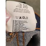 Vibrant  Womens Stacked Blue Denim Rayon Distressed Pockets Pull On Jeans Large Photo 9