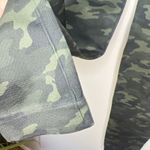 Spanx Look at Me Now Cropped Seamless Leggings Olive Green Camo Large Photo 4