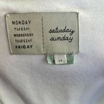 Anthropologie Saturday Sunday Allison Tied-Sleeve Jacket White Size XS Photo 7