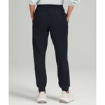 Lululemon  Athletica 6 Scuba High Rise Jogger Fleece 28" Black Light Terry Cotton Photo 1