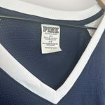 PINK - Victoria's Secret Victoria’s Secret Pink Small Milwaukee Brewers Mesh Jersey Top Photo 3