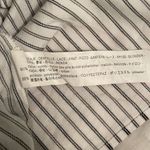 ZARA Black White Striped Floral Lace Overlay Top Womens Size Medium Photo 9