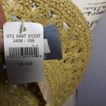 Aerie  Paper Neutral Straw Floppy Sun Hat Beachy Boho Size OS Photo 5