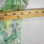 Alfred Dunner Top Womens XL Green Blue Floral Print Garden Party Cottage Fairy Photo 4