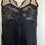 Revamped EUC  Lace Black Cream Dress size S Photo 6