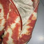 Michael Kors  Canvas Tie Dye Red and Cream Tote EUC Photo 3