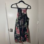 Ginger G  Floral Dress in Black and Pink Photo 1