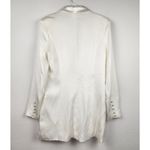 Retrofete Ilaria Blazer Dress White Size Large Bridal Wedding NWT Double Breast Photo 5